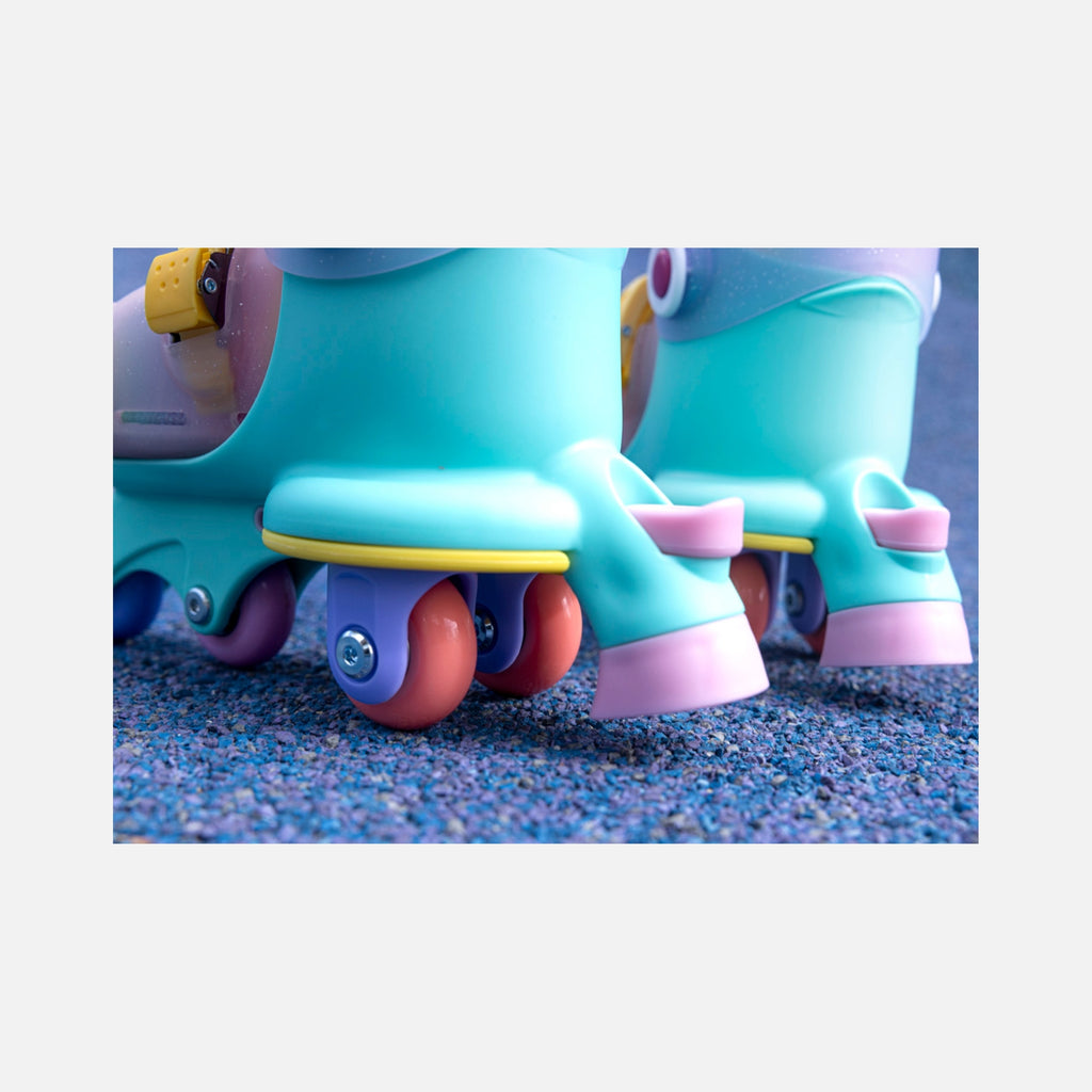 Yvolution - Twista Skates (30-34) - Regenboog - 4+