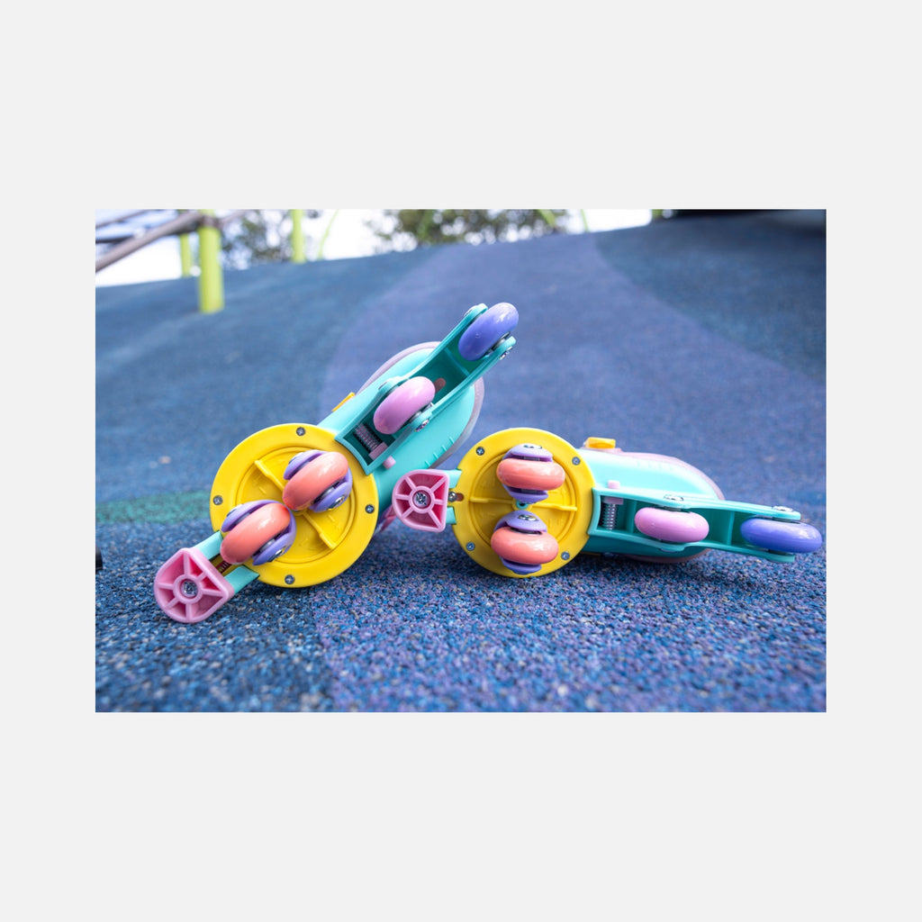 Yvolution - Twista Skates (30-34) - Regenboog - 4+
