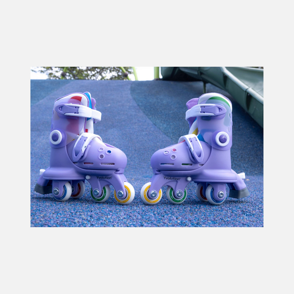 Yvolution – Twista Skates (30-34) – Purple - 4+