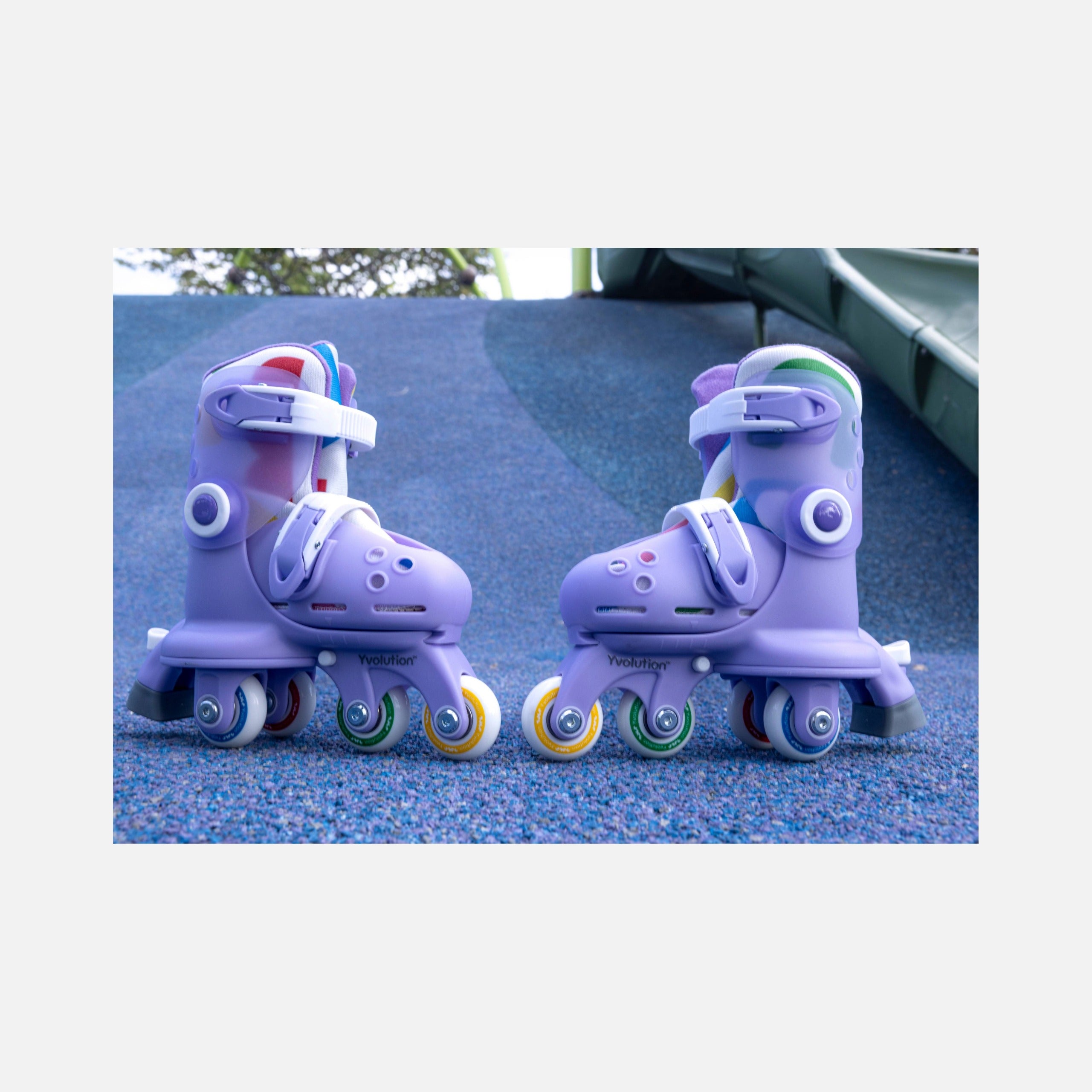 Yvolution – Twista Skates (30-34) – Purple - 4+