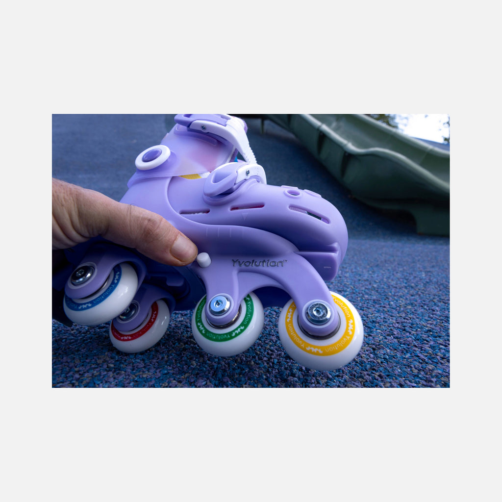Yvolution – Twista Skates (30-34) – Purple - 4+