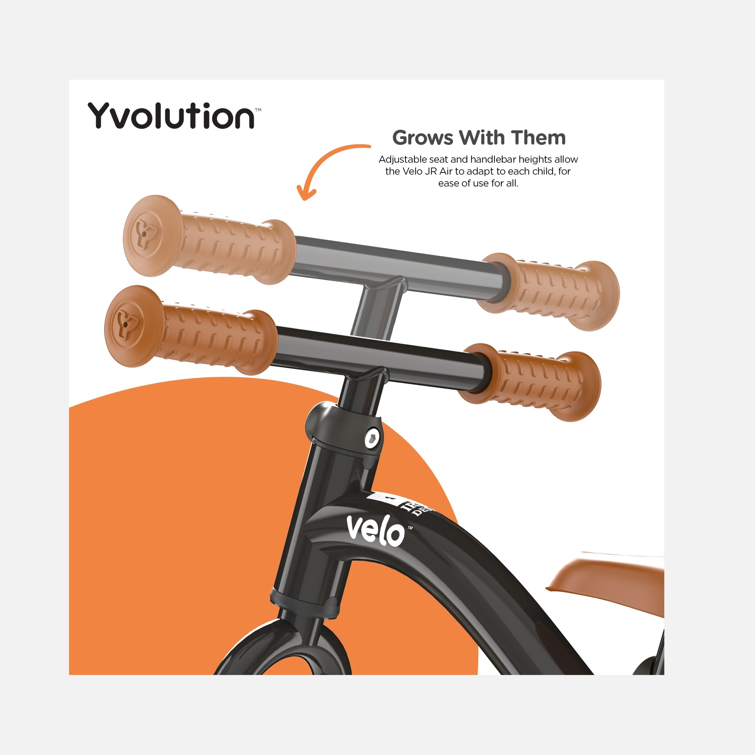 Yvolution - Yvelo jr Air - Zwart - 18m+