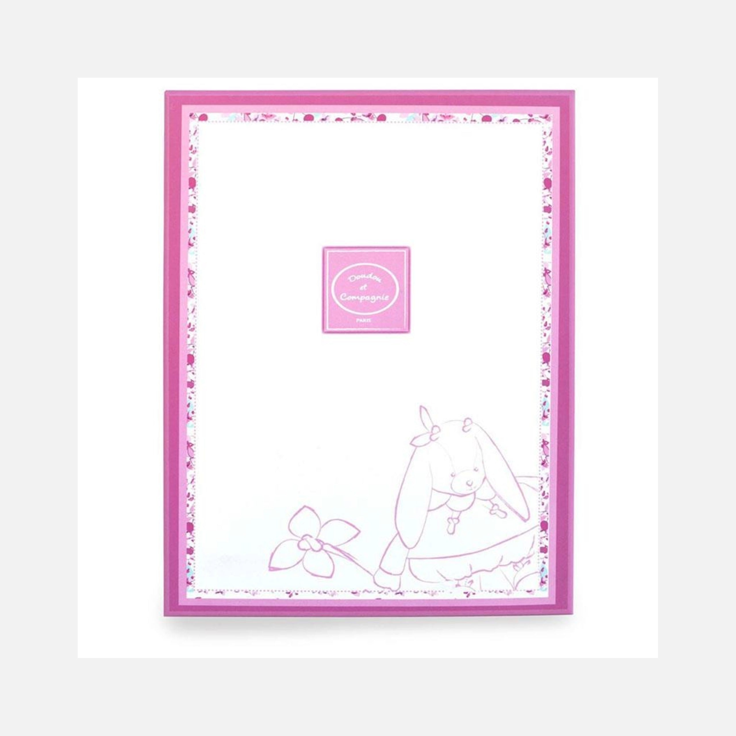 Doudou et Compagnie - Doudou Cerise het roze konijn - 27 cm - 0m+