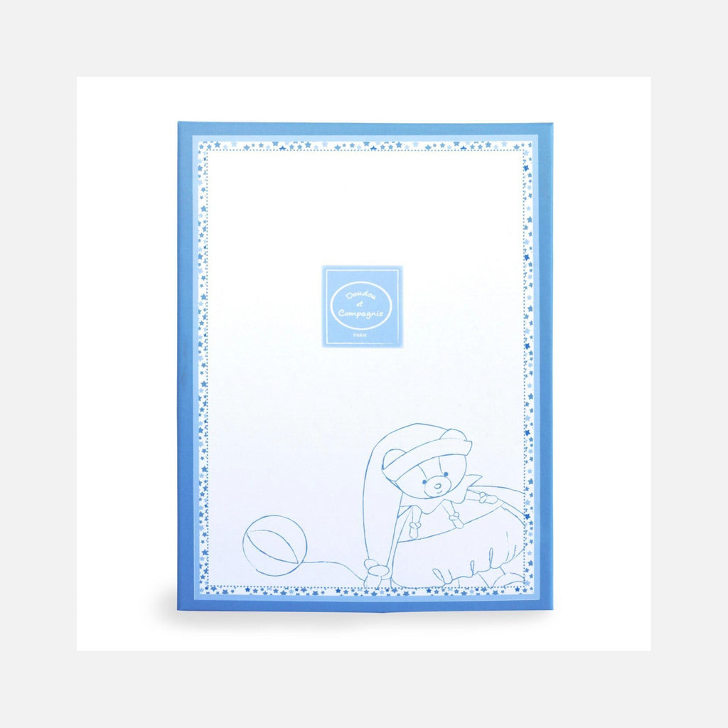 Doudou et Compagnie - Doudou Ours Petit Chou - Bleu - 27 cm - 0m+