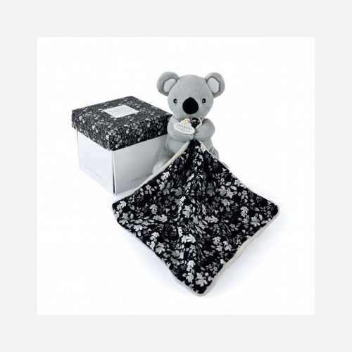 Doudou et Compagnie - Doudou Koala Mouchoir - 12 cm - Gris - 0m+
