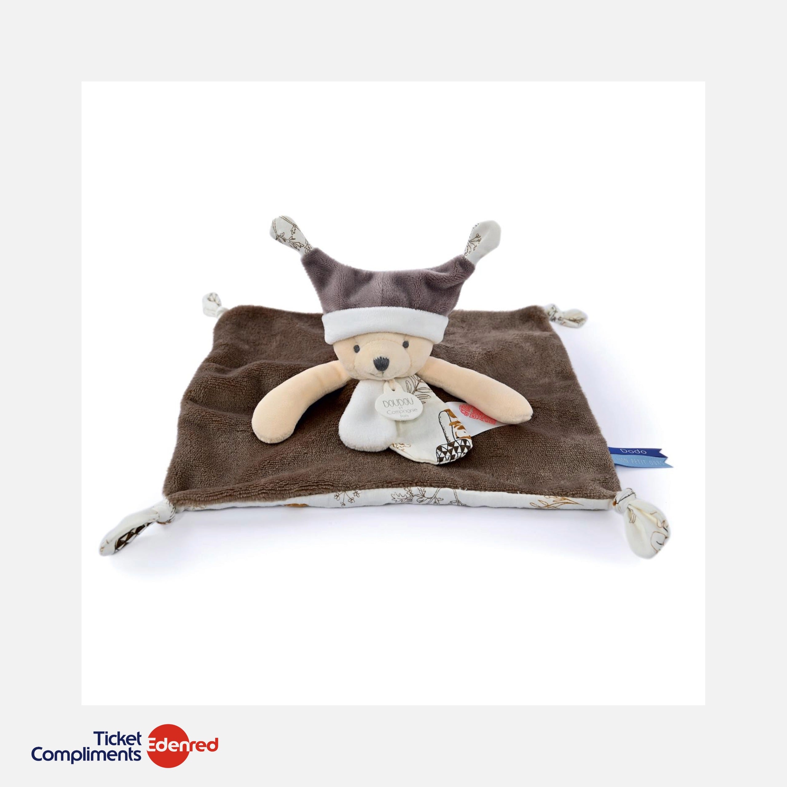 Doudou et Compagnie - Doudou Ours - 25 cm - Marron - 0m+      (0 avis)