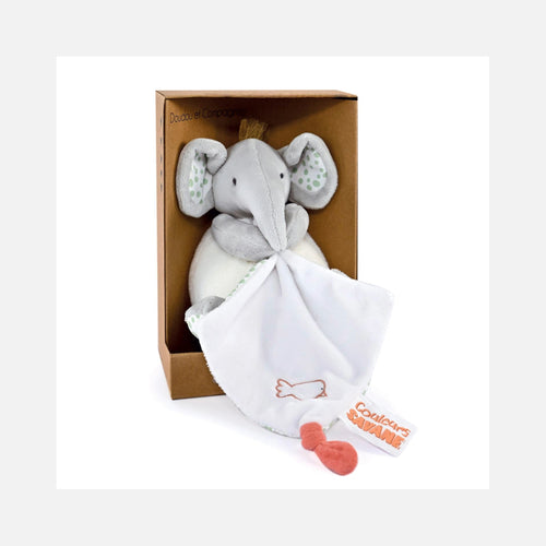 Doudou et Compagnie - Doudou Elephant - 15 cm - Gris - 0m+