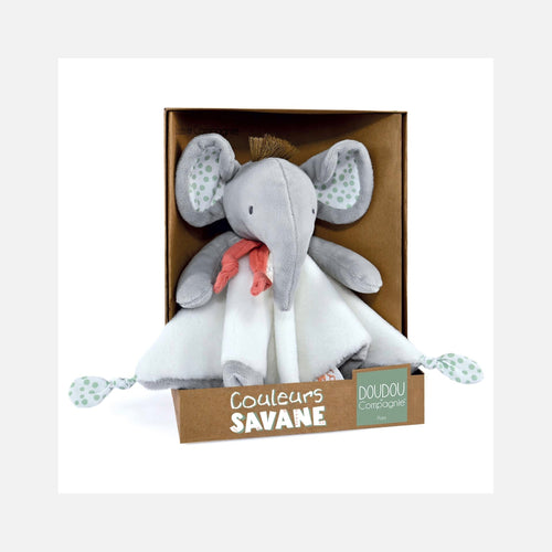 Doudou et Compagnie - Doudou Elephant - 25 cm - Gris - 0m+